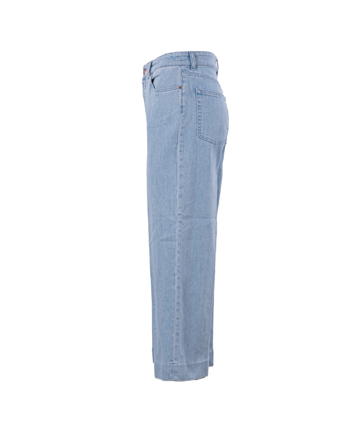shop DON THE FULLER  Jeans: Don The Fuller denim "Stoccarda".
Vestibilità ampia e corta.
Lavaggio azzurro.
Abbottonatura con bottoni dorati, targhetta in pelle rosa, puntino rosa.
Composizione: 98% cotone organico 2% elastan riciclato.
Made in Italy.. STOCCARDA DTF-D number 2579679